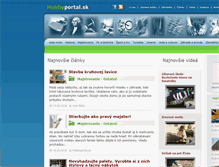 Tablet Screenshot of hobbyportal.sk